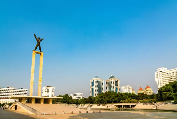 Monument de libération de l'Irian occidental à Jakarta, Indonésie — Photo