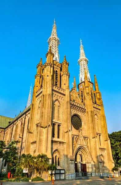 Catedral de Jacarta na Indonésia — Fotografia de Stock