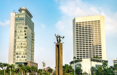 Jakarta, Endonezya 'daki Selamat Datang Anıtı