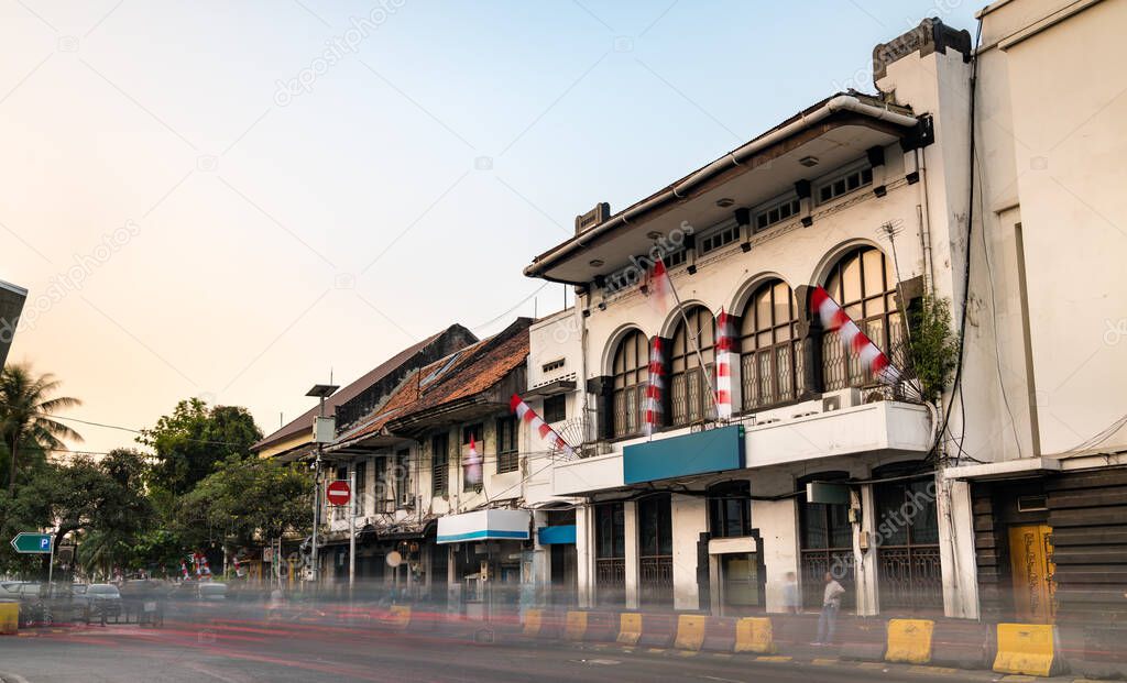 Traditional architecture in the old town of Jakarta, Indonesia
