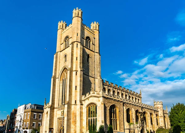 Cambridge, İngiltere 'deki Büyük Aziz Mary Kilisesi — Stok fotoğraf
