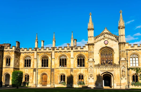 Corpus Christi College in Cambridge, UK — Stock Photo, Image