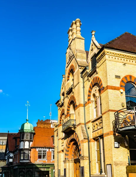 Tradiční budovy v Cambridge, Anglie — Stock fotografie