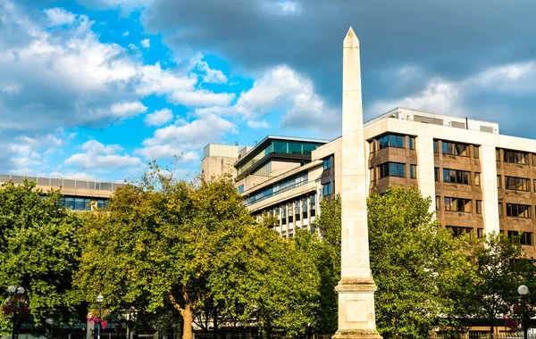 Birmingham, İngiltere 'deki Frederick Burnaby Anıtı — Stok fotoğraf