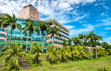 Brunei 'nin başkenti Bandar Seri Begawan' daki Hükümet Ofisi