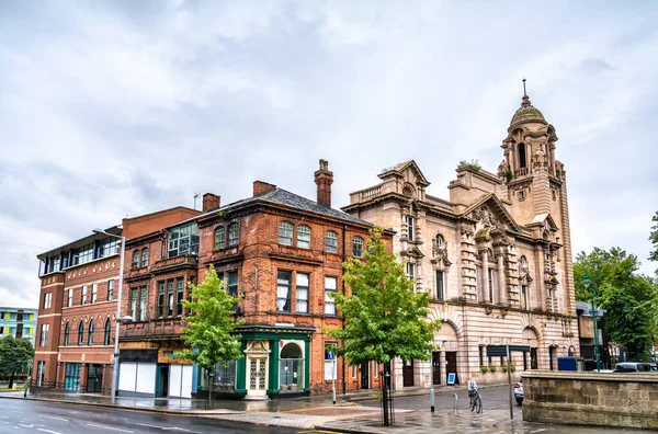 El Albert Hall, un edificio histórico en Nottingham, East Midlands, Reino Unido. — Foto de Stock