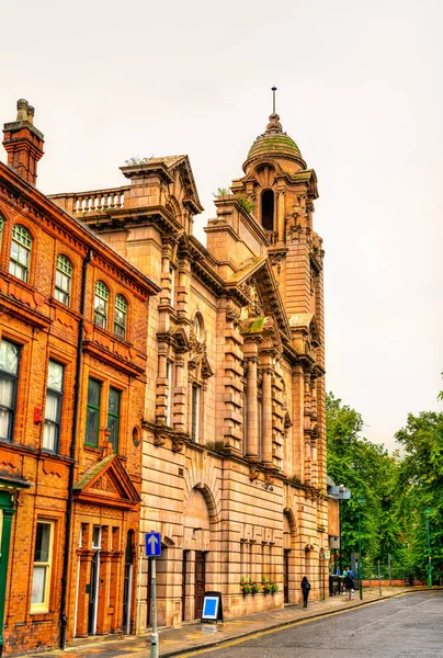 Albert Hall, um edifício histórico em Nottingham, East Midlands, Reino Unido — Fotografia de Stock