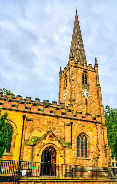 Iglesia de San Pedro en Nottingham - East Midlands, Reino Unido. — Foto de Stock