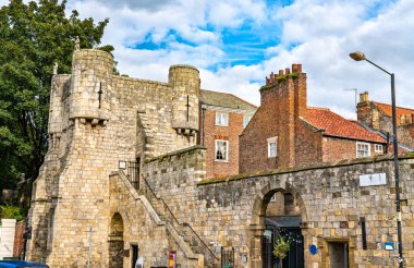 Bootham Bar, York, İngiltere 'de bir geçit.