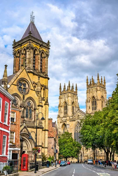 York Oratory en York Minster in Engeland — Stockfoto