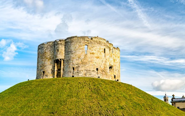 İngiltere, York 'taki Clifford Kulesi — Stok fotoğraf