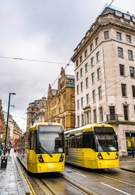 Manchester, İngiltere şehir tramvayı
