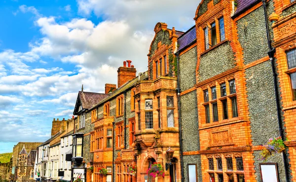 Traditionele architectuur in Conwy, Wales — Stockfoto