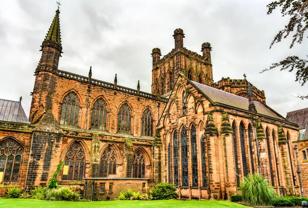 Chester Cathedral στην Αγγλία, Ηνωμένο Βασίλειο — Φωτογραφία Αρχείου