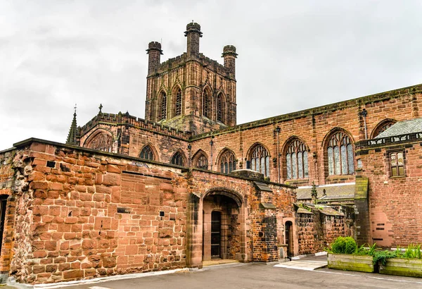 Catedral Chester en Inglaterra, Reino Unido — Foto de Stock