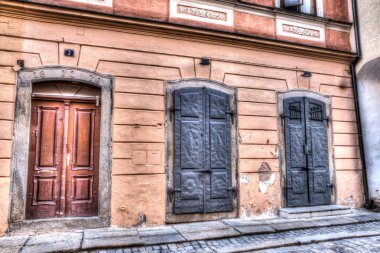 Cesky Krumlov mimari görünüm