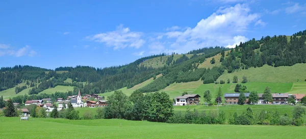 Schattwald,Tannheimer Tal,Tirol,Austria — Stockfoto