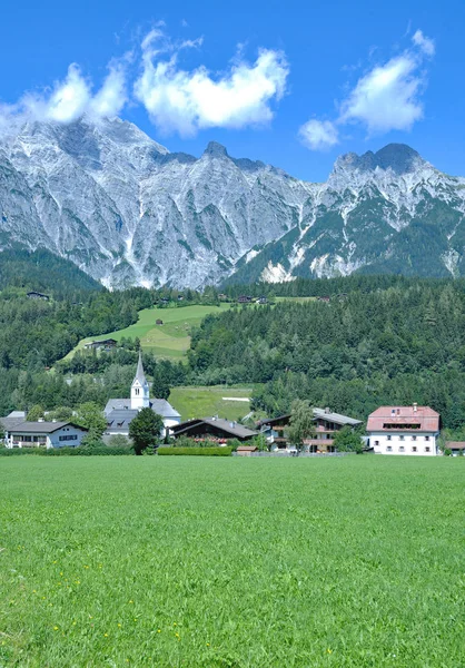 Leogang salzburger земля, Австрія — стокове фото