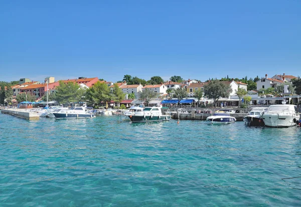 Njivice, isola di Krk, Mar Adriatico, Quarnero, Croazia — Foto Stock