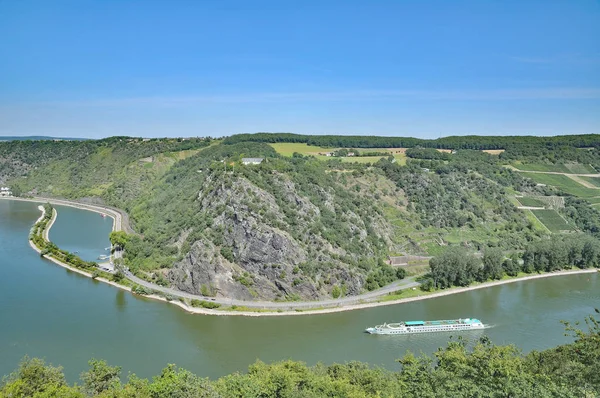 Loreley, Rhine River, Alemanha — Fotografia de Stock