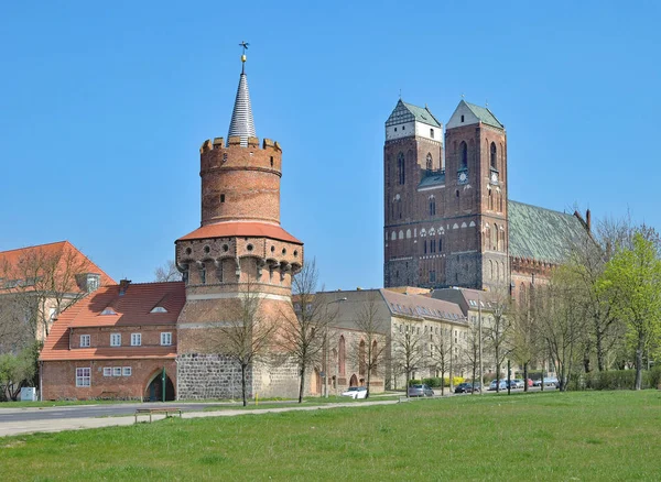 Prenzlau, Uckermark, Brandenburg, Alemania — Foto de Stock