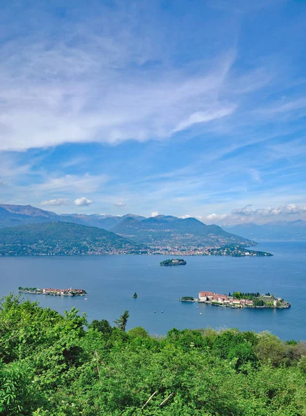 Borromeo-öarna, Lago Maggiore, Piemonte, Italien — Stockfoto