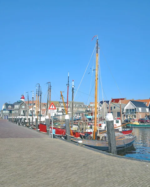 Urk Harbor, IJsselmeer, Hollanda — Stok fotoğraf