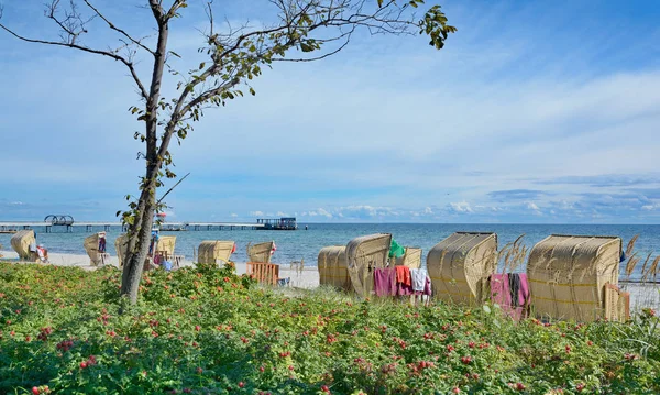 Kellenhusen, Mar Báltico, Schleswig-Holstein, Alemania — Foto de Stock