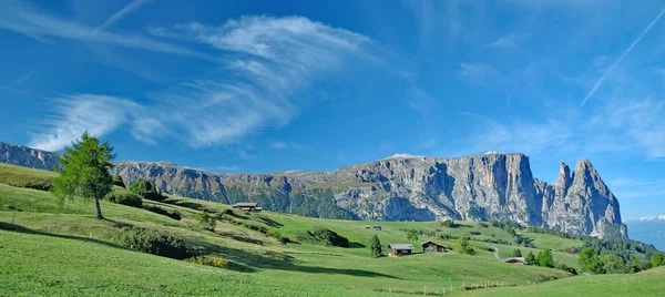 Seiser Alm, Mount Schlern, Tirol del Sur, Italia — Foto de Stock