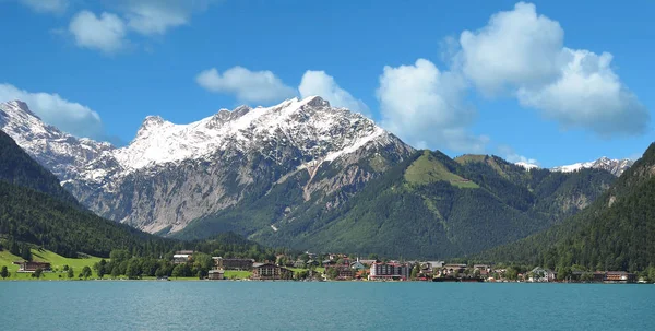 Lago Achensee Pueblo Pertisau Tirol Austria —  Fotos de Stock