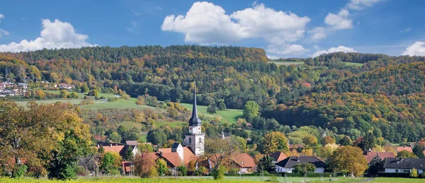 Village Fladungen Rhoen Region Bavaria Germany — Stock Photo, Image