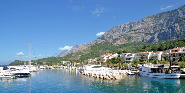 Tucepi Στη Ριβιέρα Makarska Αδριατική Θάλασσα Ριβιέρα Makarska Κροατία — Φωτογραφία Αρχείου