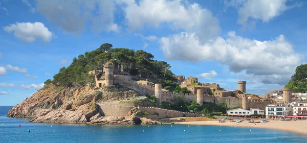 Tossa de Mar, Costa Brava, Spanien — Stockfoto