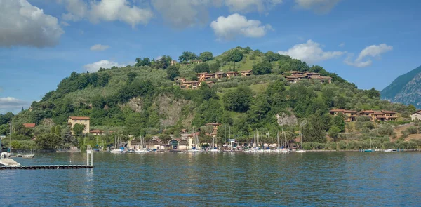 Lago Iseo Perto Sulzano Lombardia Itália — Fotografia de Stock