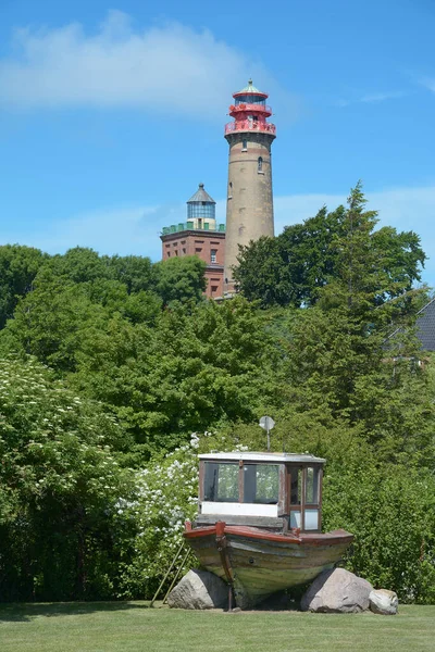 Lighthouse Kap Arkona Ruegen Baltic Sea Mecklenburg Vorpommern Germany — стокове фото
