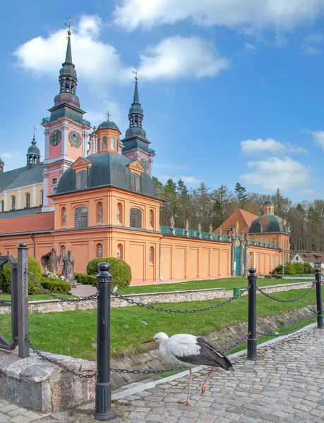 Famosa Igreja Swieta Lipka Heiligelinde Holy Lime Masúria Polônia — Fotografia de Stock