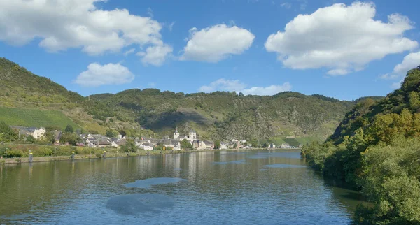 Village Viticole Treis Karden Mosel River Mosel Galley Allemagne — Photo