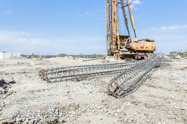 Takviye çelik, armatür, inşaat sit barda, iskelet