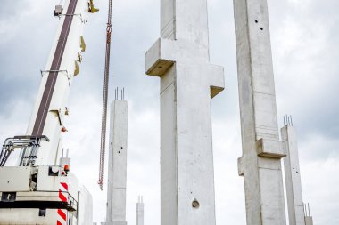 Vinçler-Mobil vinç büyük salonu derleme iskelet olduğunu