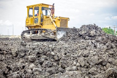 Ağır protip inşaat makine buildin, toprak kaldırma