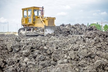Ağır protip inşaat makine buildin, toprak kaldırma
