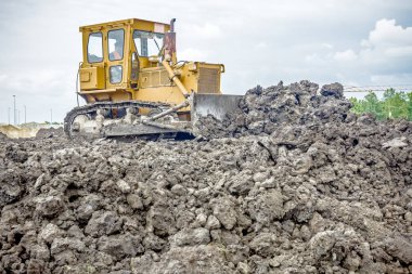 Ağır protip inşaat makine buildin, toprak kaldırma