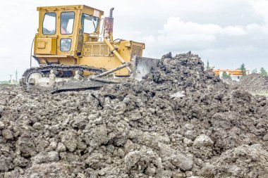 Ağır protip inşaat makine buildin, toprak kaldırma