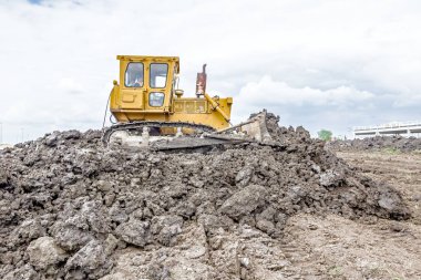 Ağır protip inşaat makine buildin, toprak kaldırma