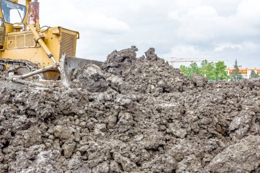Ağır protip inşaat makine buildin, toprak kaldırma