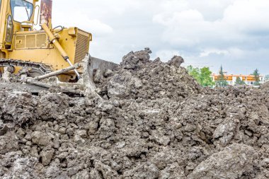 Ağır protip inşaat makine buildin, toprak kaldırma