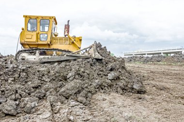Ağır protip inşaat makine buildin, toprak kaldırma