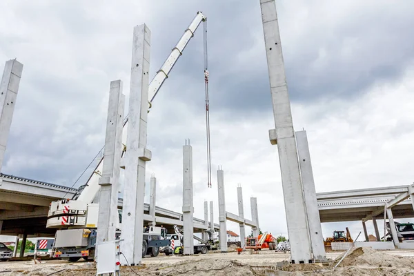 Vinçler-Mobil vinç büyük salonu derleme iskelet olduğunu