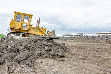 Ağır protip inşaat makine buildin, toprak kaldırma