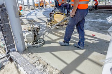 Finiş yüzey beton aft tesviye için güç mala makine